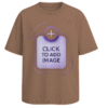 Custom T-shirt brown