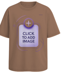 Custom T-shirt brown